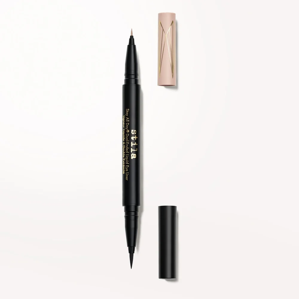 Black/Kitten Kosmo Stila Dual Ended Stay All Day Waterproof Liquid Eyeliner